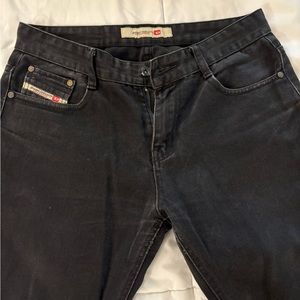 Diesel Black Jeans - 32x30 Like New Relaxed Fit